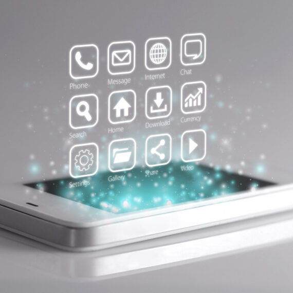 Imported featured image Three dimensional apps on smartphone. A 3D phone is a mobile phone that conveys depth perception to the viewer by employing stereoscopy or any other form of 3D depth techniques.